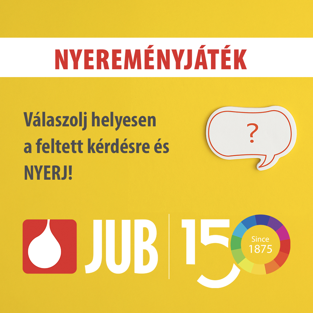 JUB150 nyereményjáték