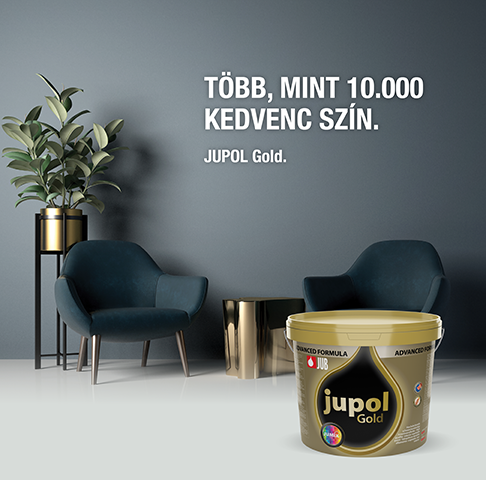 JUPOL Gold - več kot 10.000 najljubših barv