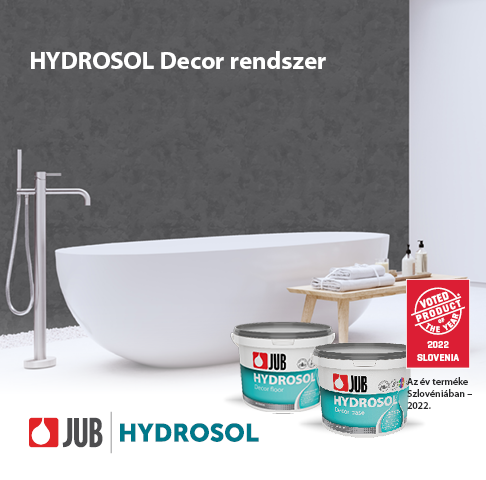 HYDROSOL Decor - csempe nélküli fürdő